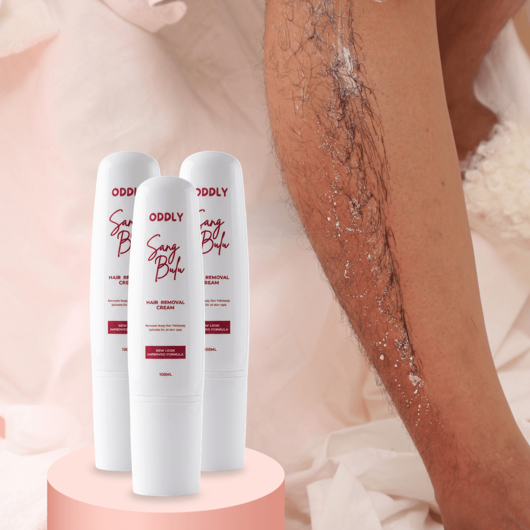 Spray Tanggal Bulu ODDLY — botol produk