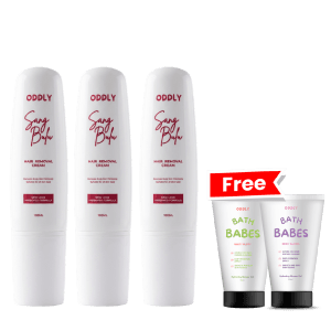 SET SATU BADAN TRIPLE SANG BULU SET EXCLUSIVE (FREE 2 BATH BABES)