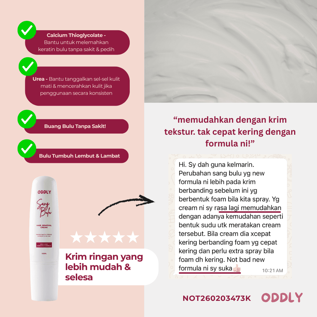 Testimoni Krim Mudah