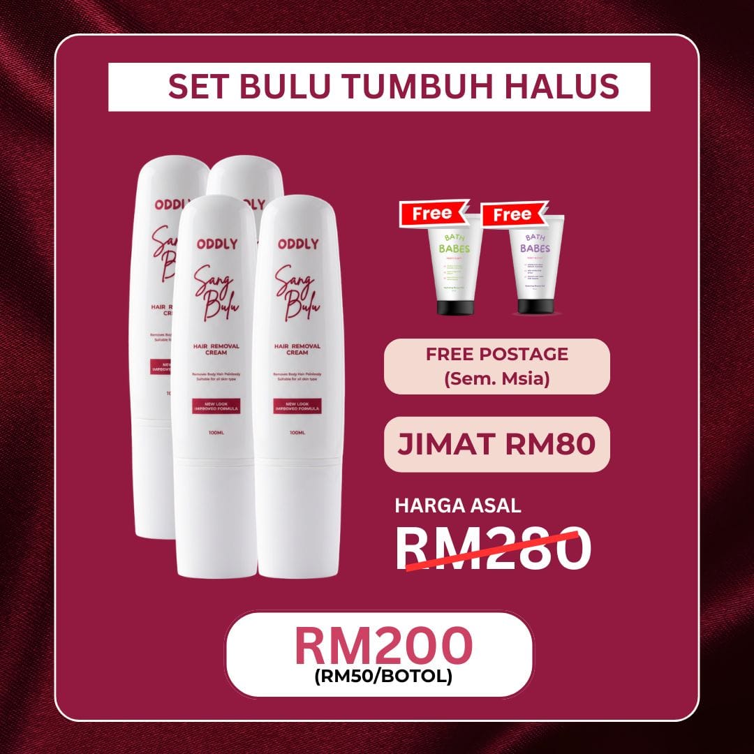 Set Bulu Tumbuh Halus