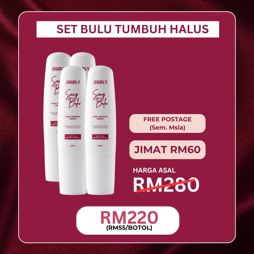 Set Bulu Tumbuh Halus