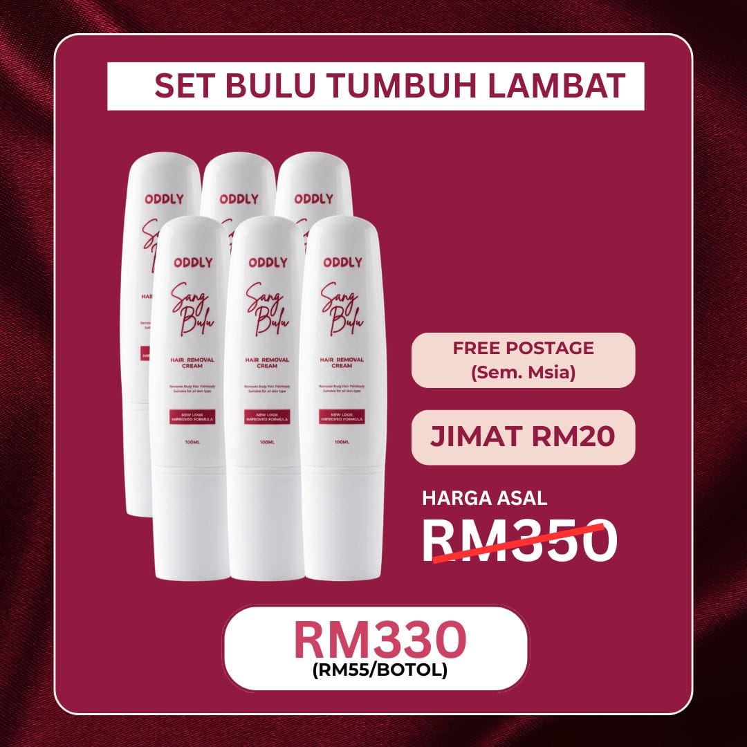 Set Bulu Tumbuh Lambat