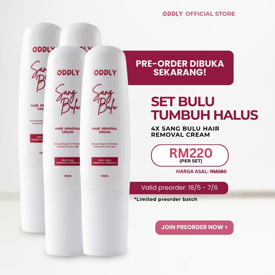 Set Bulu Tumbuh Halus
