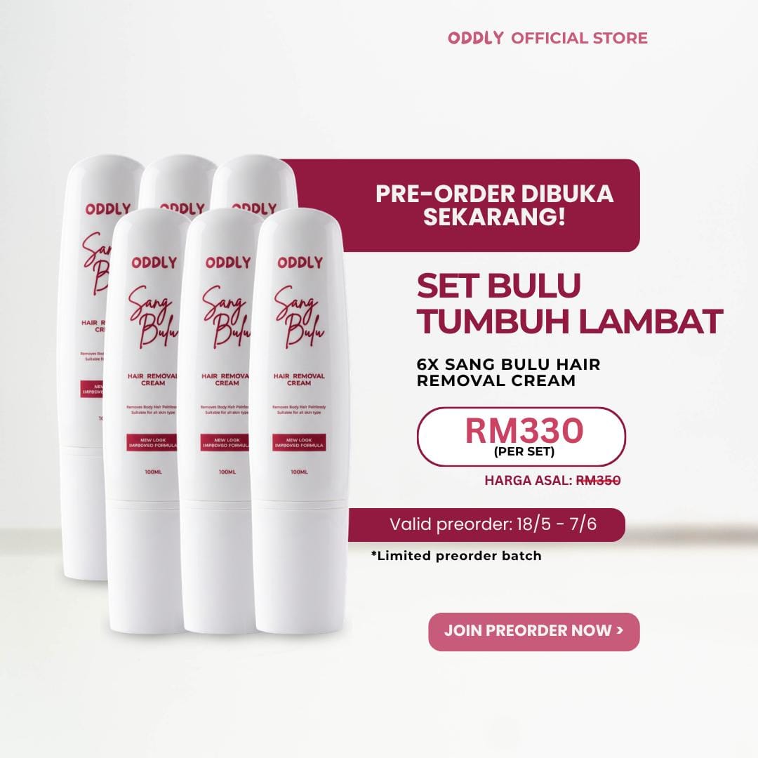 Sang Bulu — Set Bulu Tumbuh Lambat (Buy 5 Free 1)